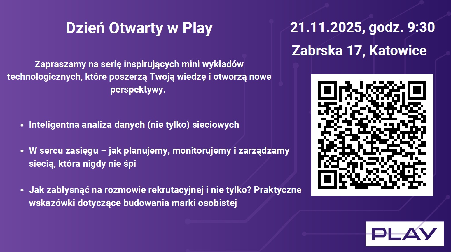 Play - Dzień Otwarty 21.11