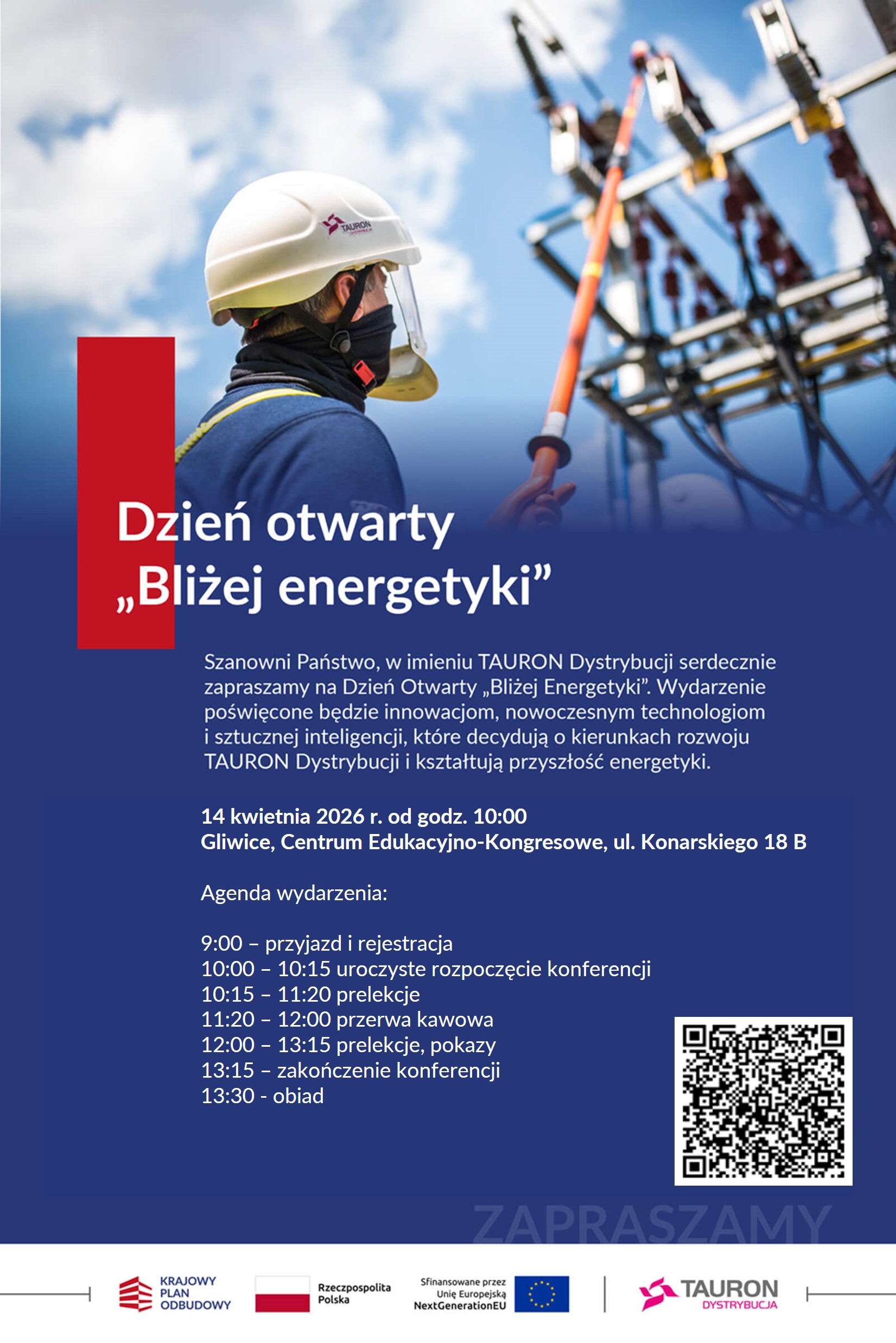 Bliżej energetyki-zaproszenie studenci_plakat