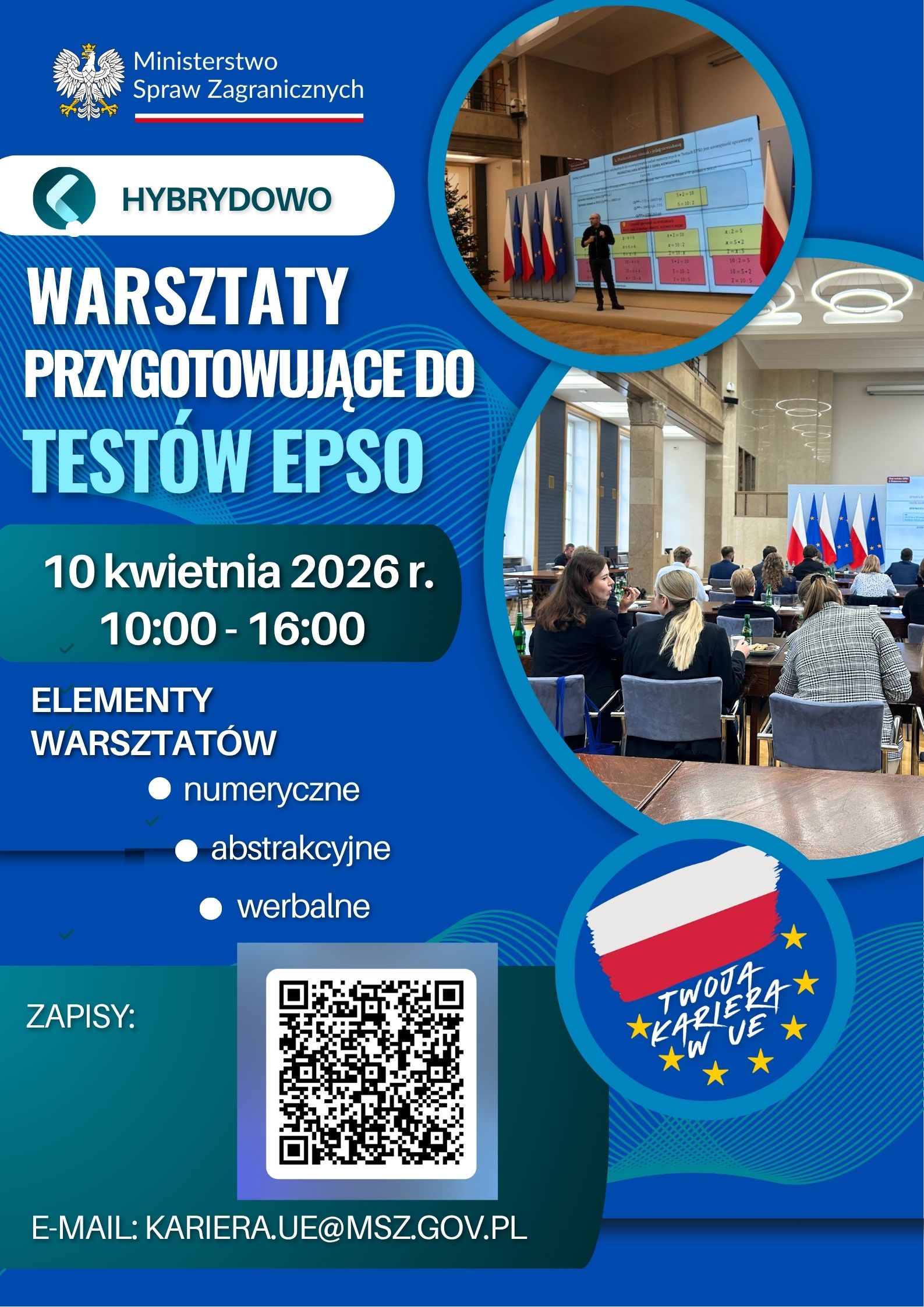 warsztaty EPSO 10 kwietnia