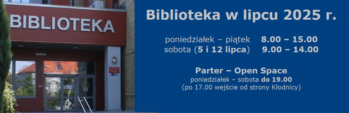 Godziny otwarcia w lipcu