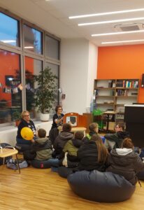 zdjęcia z Nocy Naukowców 2025 w Bibliotece PŚ