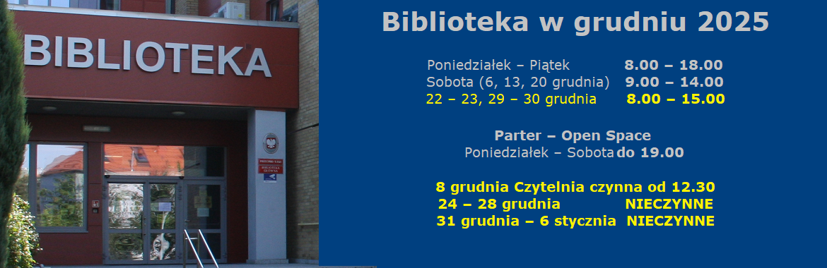 Biblioteka w grudniu 2025