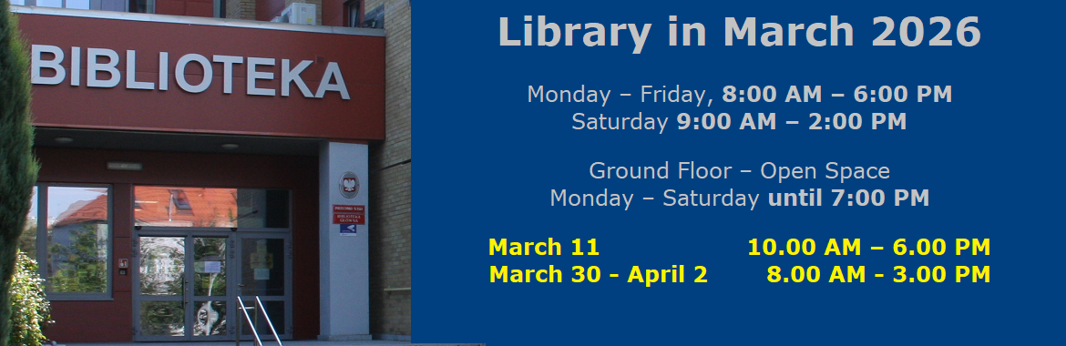 Library in March 2026