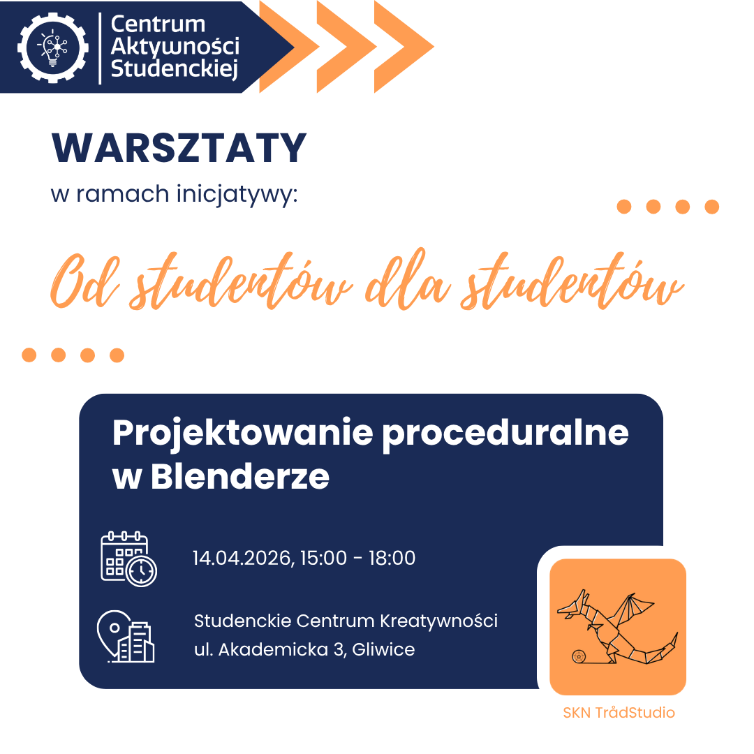 Aktualności 14 kwietnia SKN TrådStudio 1