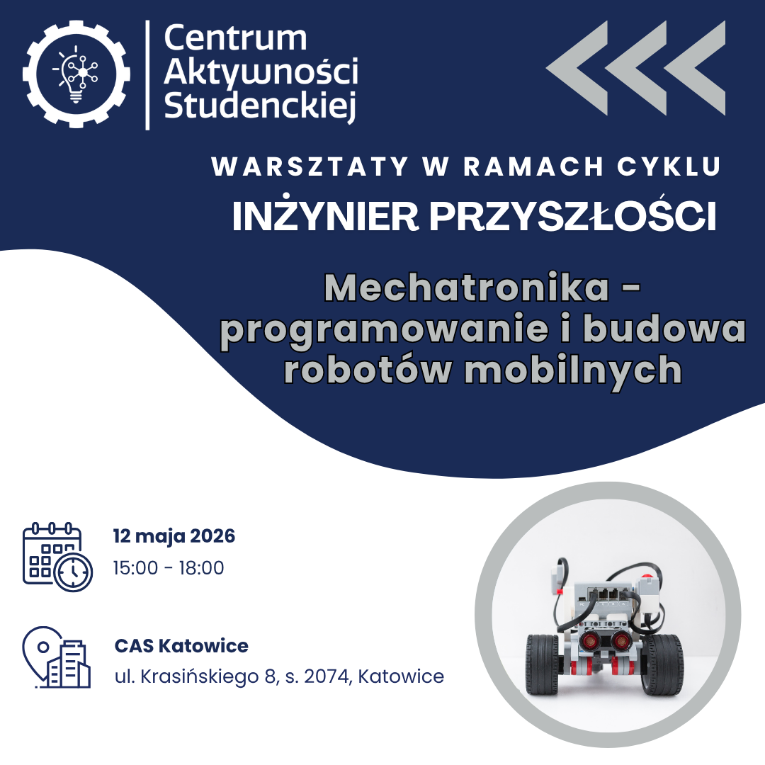 kwadrat www Mechatronika - programowanie i budowa robotów mobilnych 12 maja