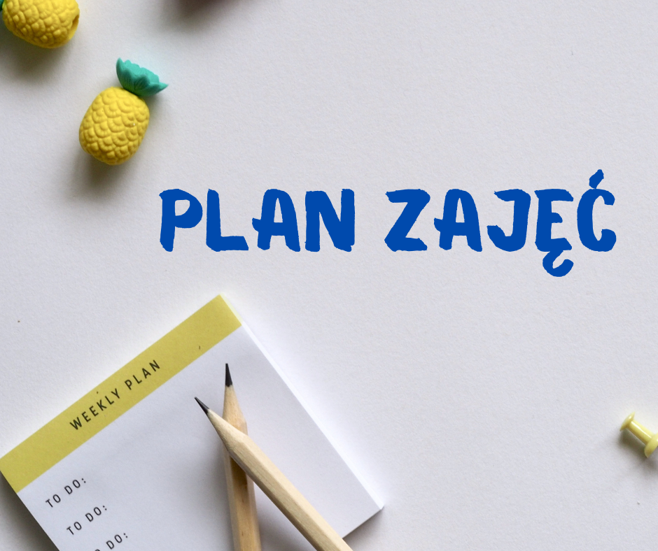 PLAN ZAJĘĆ