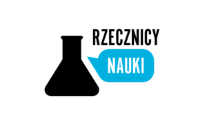 Logotyp stowarzyszenia Rzecznicy Nauki