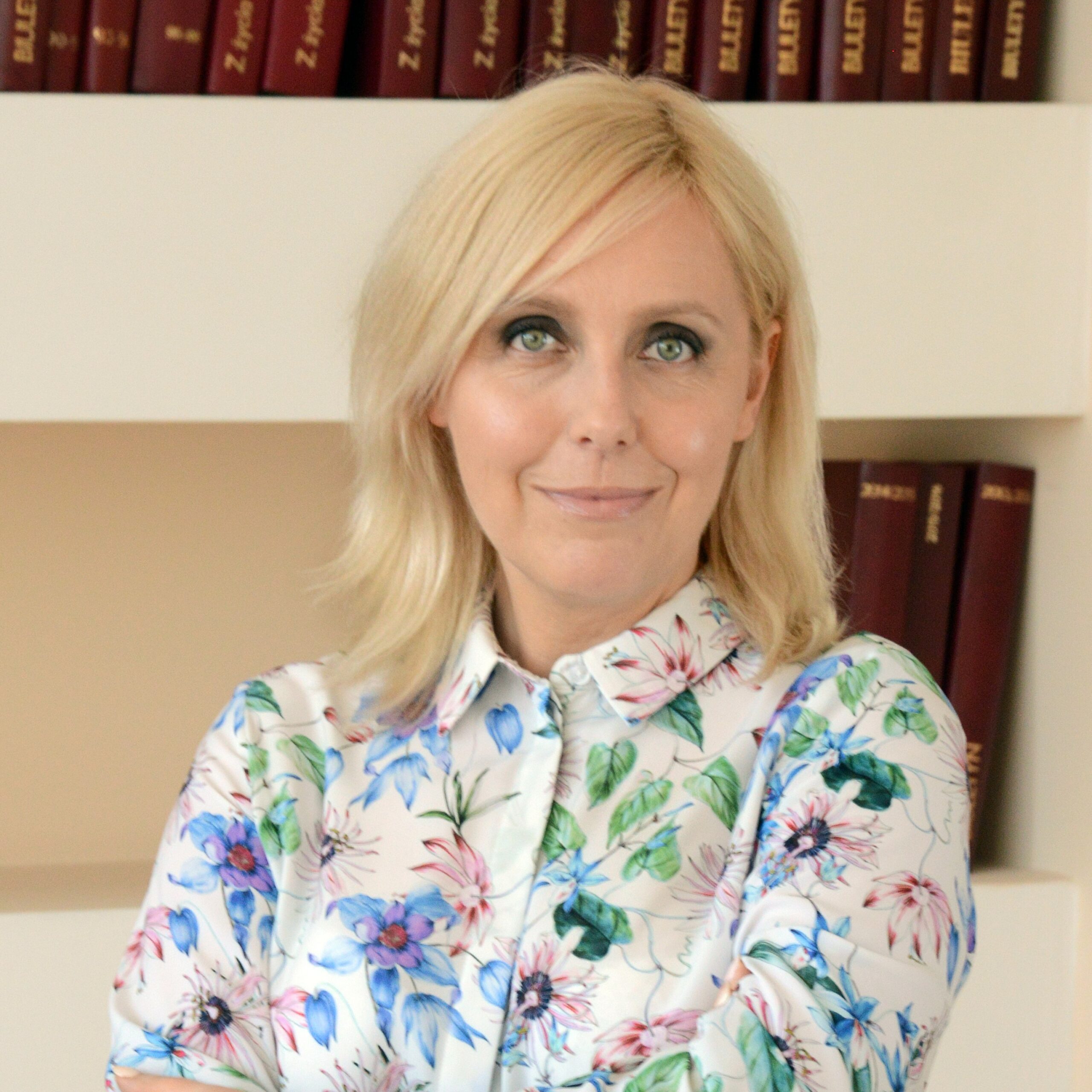 Iwona Flanczewska-Rogalska - prowadząca szkolenie z komunikacji naukowej i współpracy z mediami