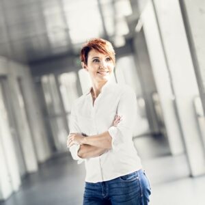 Aleksandra Ziembińska-Buczyńska – Prowadząca szkolenie z komunikacji naukowej i współpracy z mediami