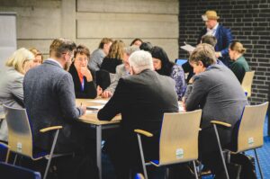 Uczestnicy warsztatów podczas sympozjum