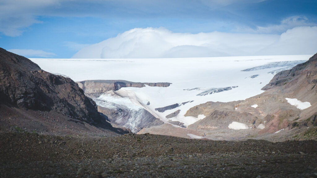Drangajökull Lodowiec na Islandii