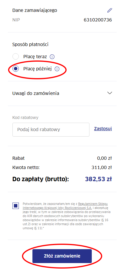 Instrukcja pozyskiwania certyfikatów KIR - obrazek