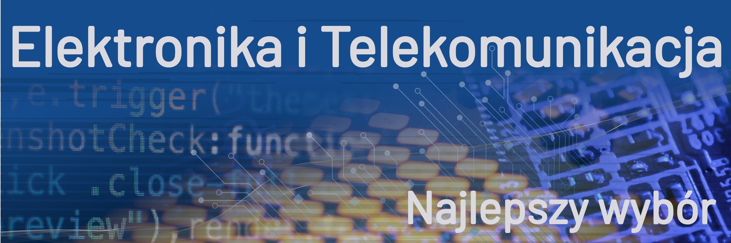 Kierunek Elektronika i Telekomunikacja - Baner duży