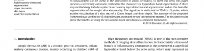 Computer Aided Diagnosis of Atopic Dermatitis