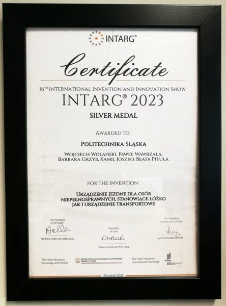 Srebrny Medal INTARG®2023
