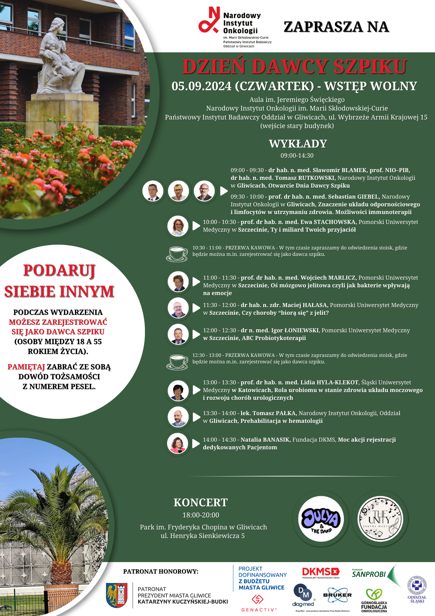 PLAKAT II DZIEŃ DAWCY SZPIKU A4