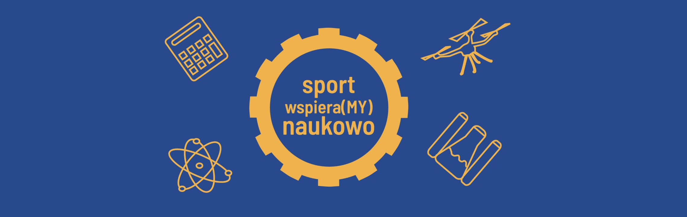 Sport wspieramy naukowo banner