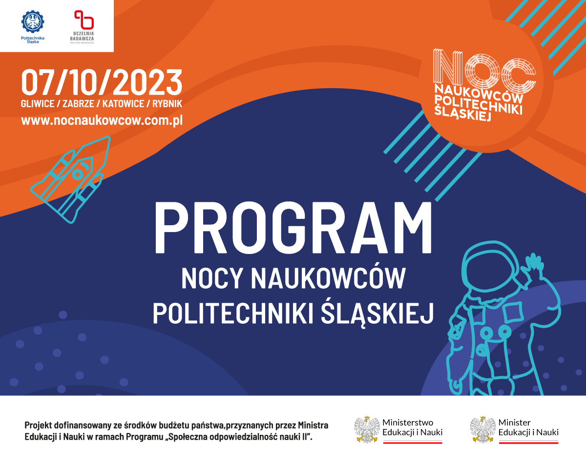 2023-09-15-baner-program-noc-naukowców-politechnika-śląska-polsl-2023