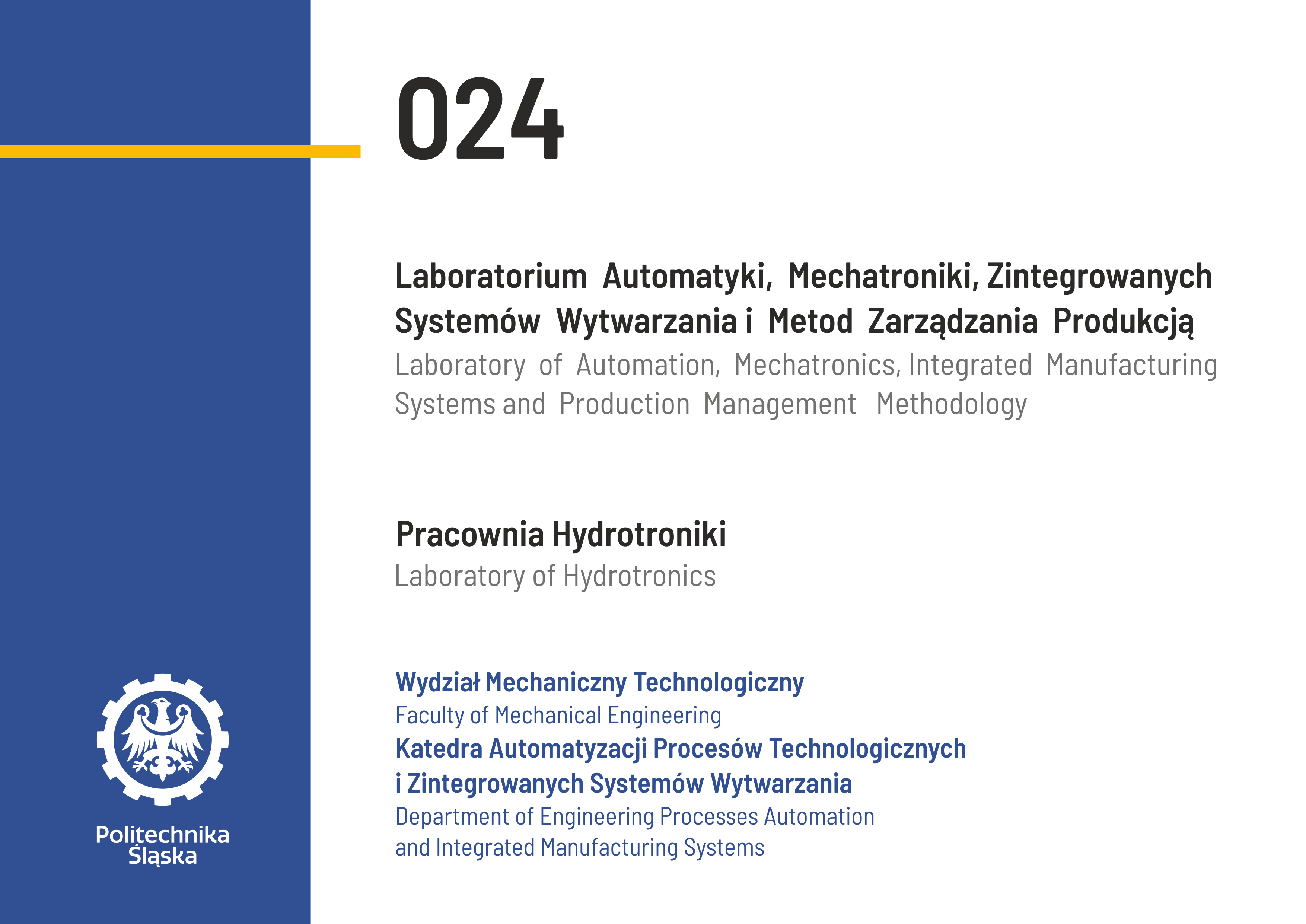 Pracownia<br> Hydrotroniki