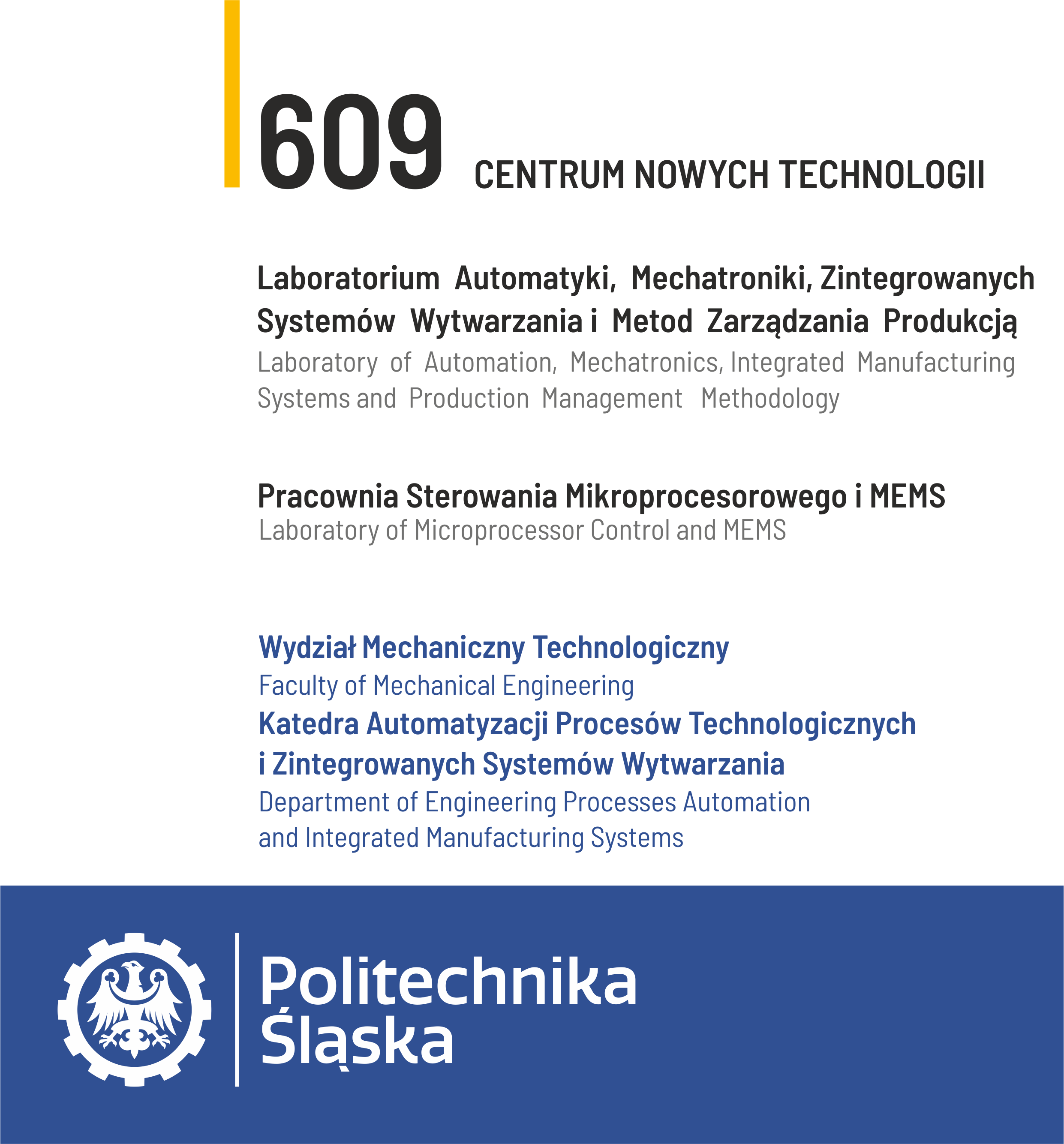 Pracownia Sterowania Mikroprocesorowego i MEMS