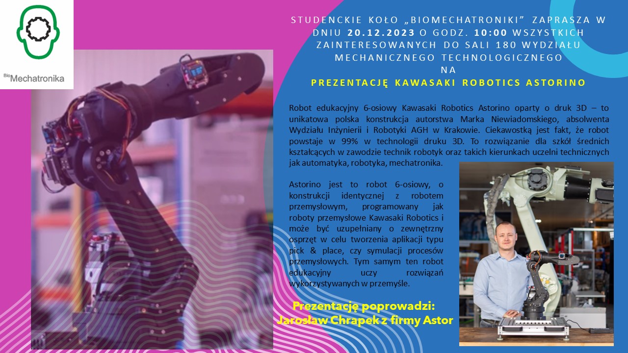 Studenckie Koło „Biomechatroniki