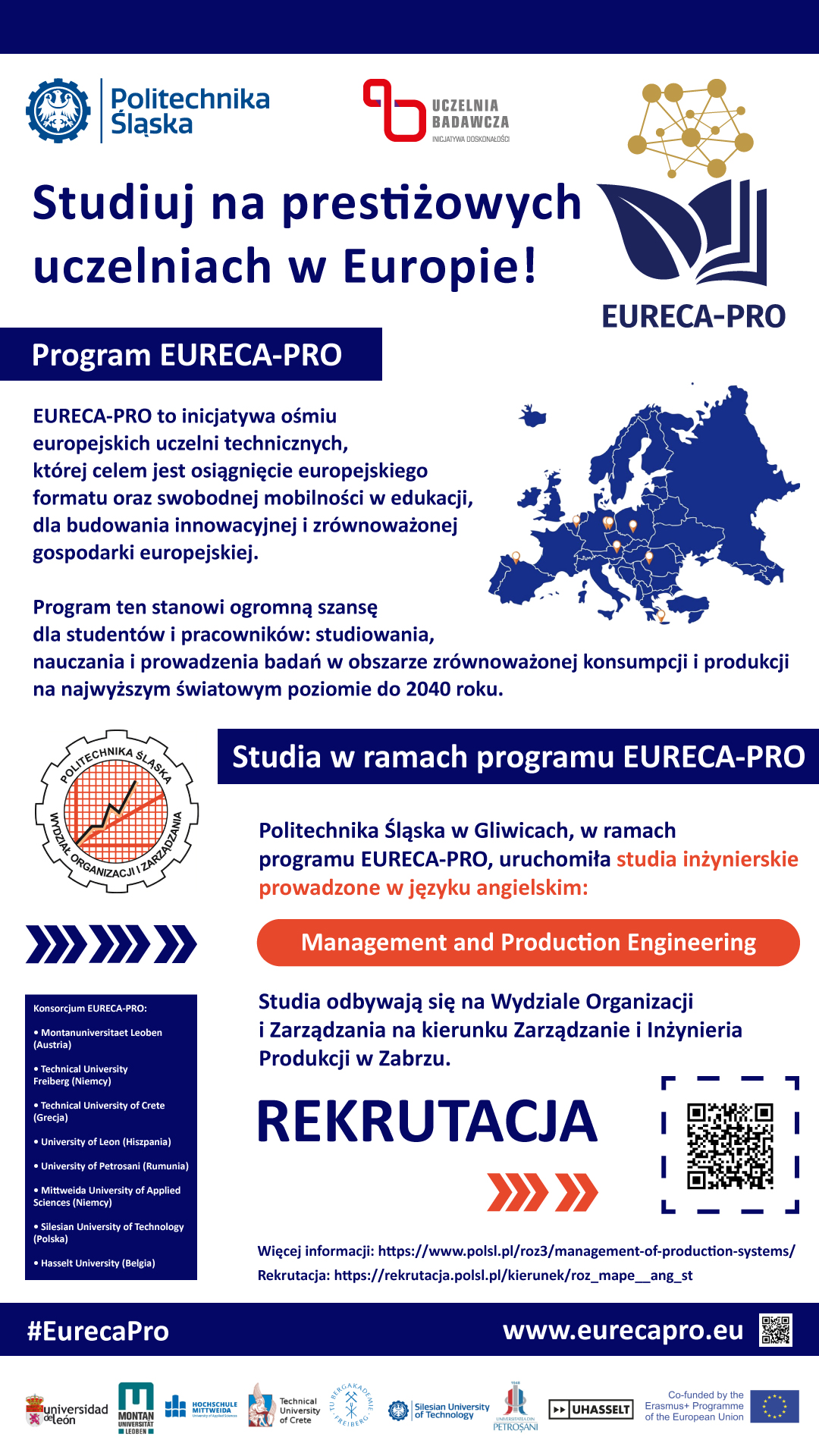 Plakat promujący śceżkę dyplomowania