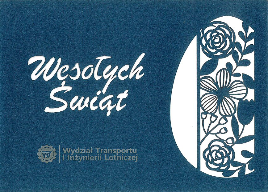 wydziałowa kartka wielkanocna
