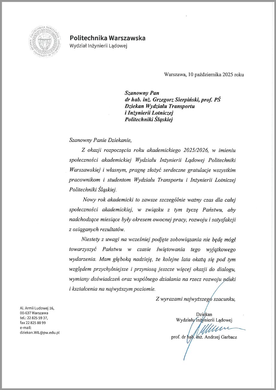 Dziekan Andrzej Garbacz