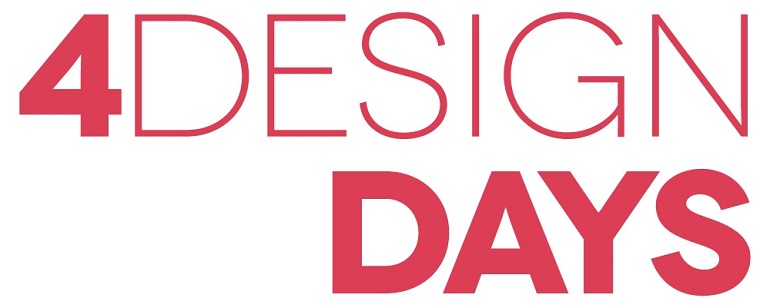 Na grafice na białym tle widzimy czerwone napisy 4DesignDays