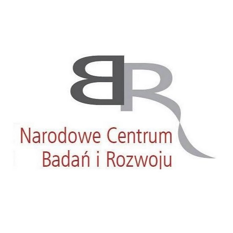 Na zdjęciu widzimy logo NCBiR. Na białym tle czerwone napisy Narodowe Centrum Badań i Rozwoju