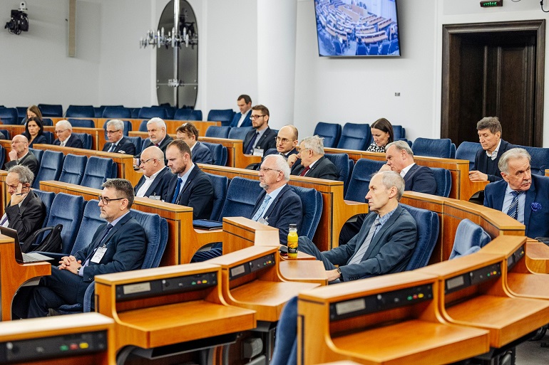 Na zdjęciu widzimy Senat RP