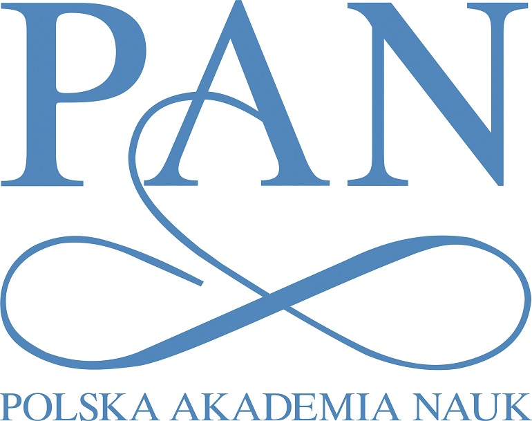 Na białej grafice widzimy niebieskie logo z napisem PAN