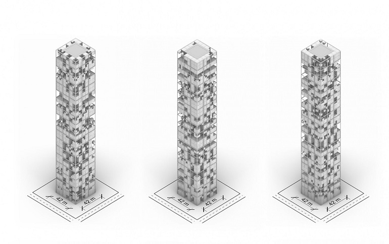 adaptowalny kształt wieży