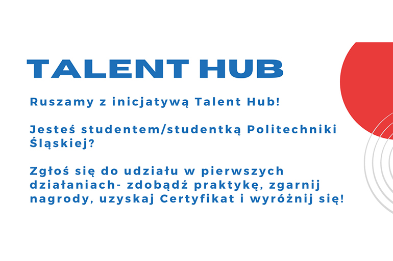 Plakat wydarzenia Talent HUB