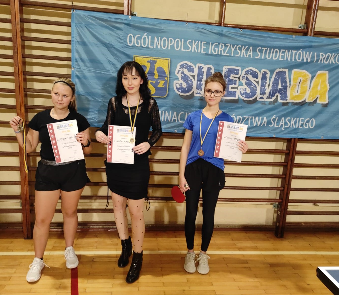 Tenis stołowy medalistki