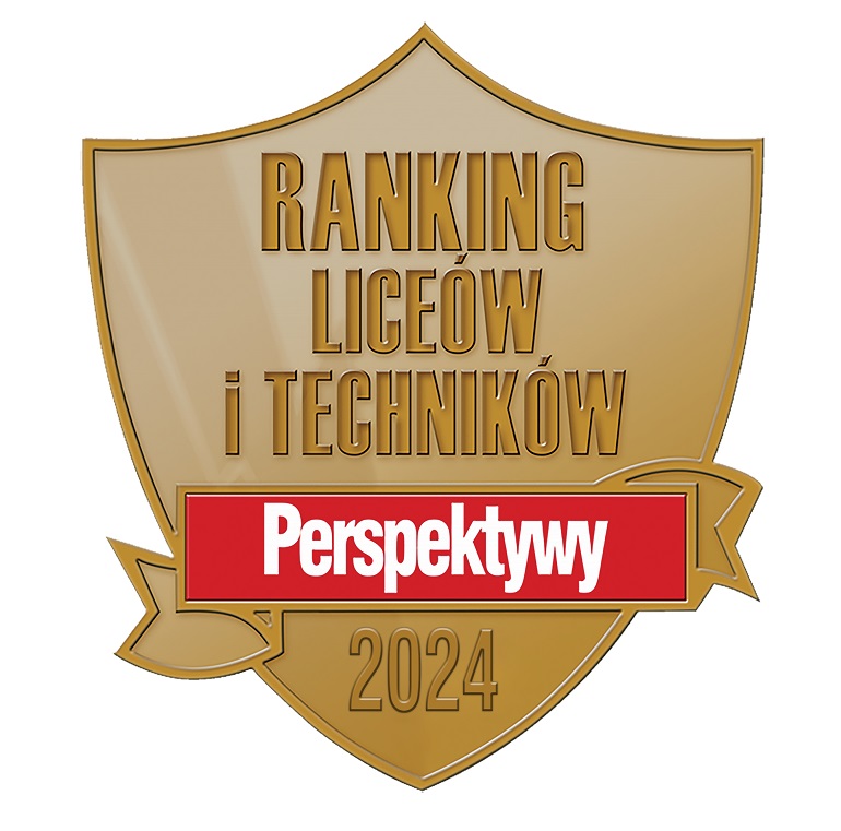 na grafice złota tarcza z napisem ranking perspektywy 2024