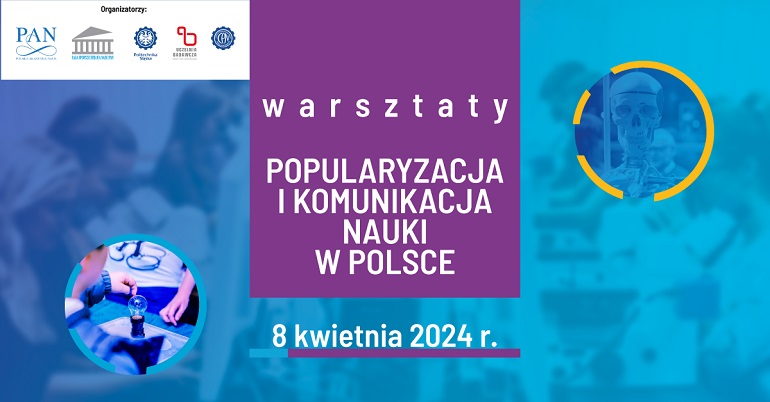 plakat reklamujący warsztaty