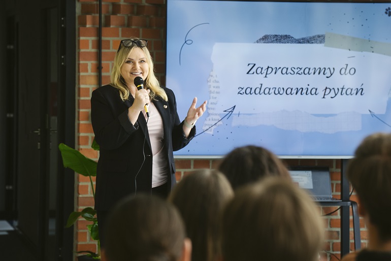na zdjęciu prezydent Gliwic