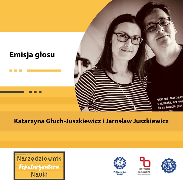 plakat warsztatów ze zdjęciami prowadzących