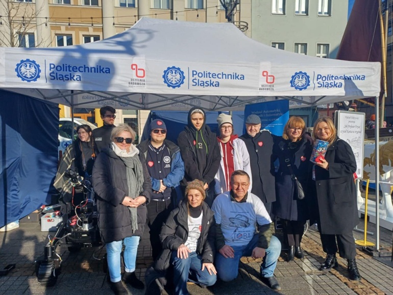 stoisko Politechniki na imprezie