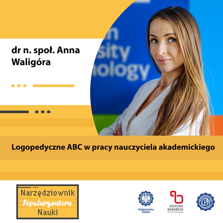 plakat zajęć ze zdjęciem prowadzącej