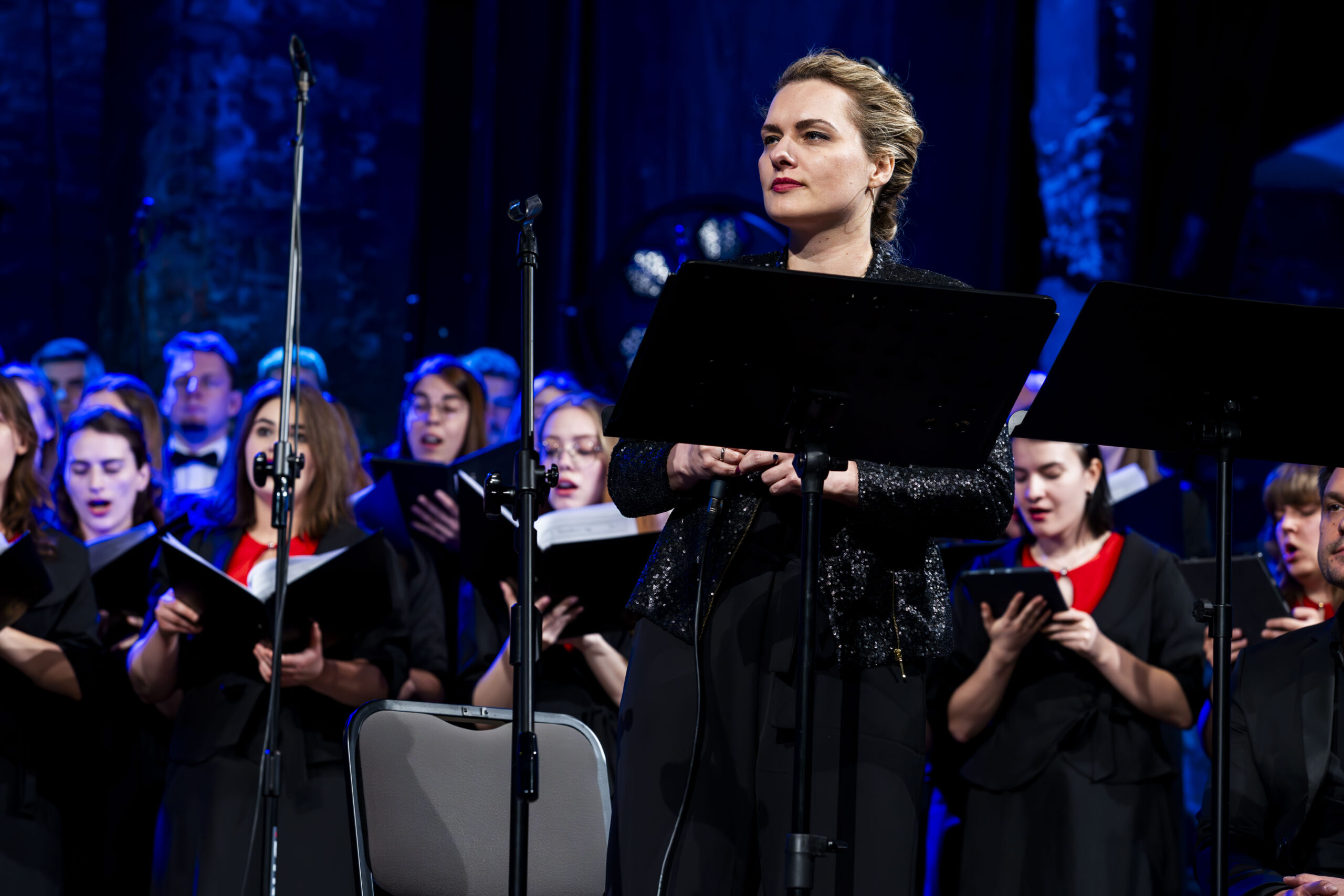 SB_Solistka Agnieszka Maliszczak-Hanzel podczas koncertu, fot. Magdalena Darmoń
