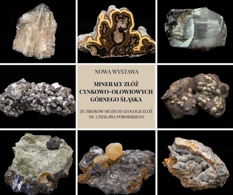 Minerały złóż cynkowo-ołowiowych z Górnego Śląska