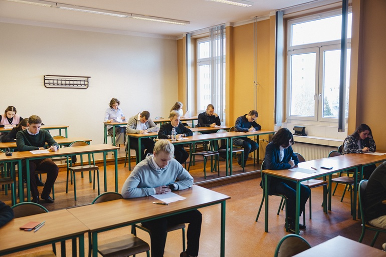 na zdjęciu uczestnicy Olimpiady