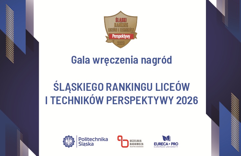 plakat zapraszający na galę