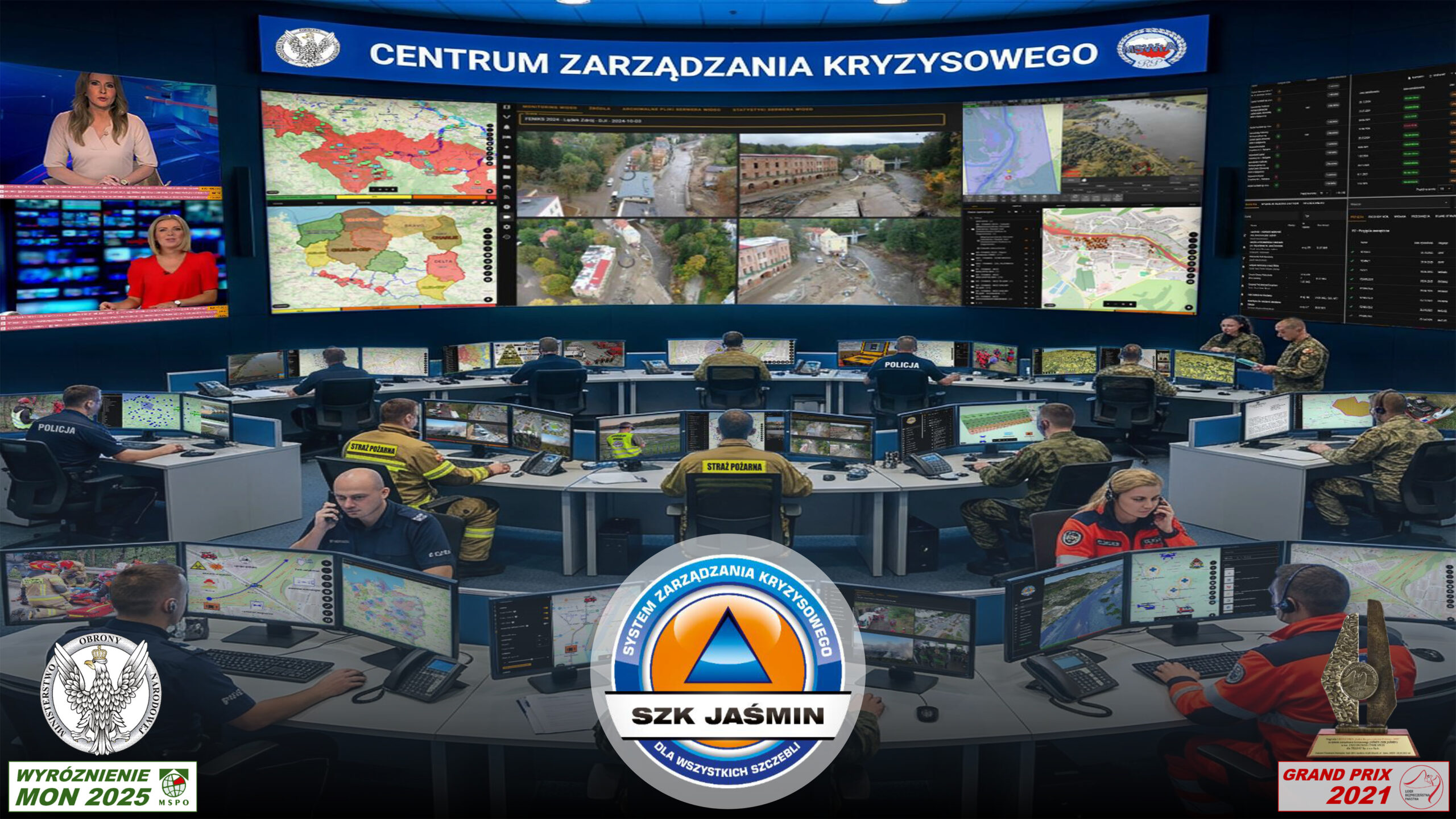 SZK JAŚMIN - System Zarządzania Kryzysowego JAŚMIN